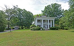 Exterior view of J. Pearl Jones House
